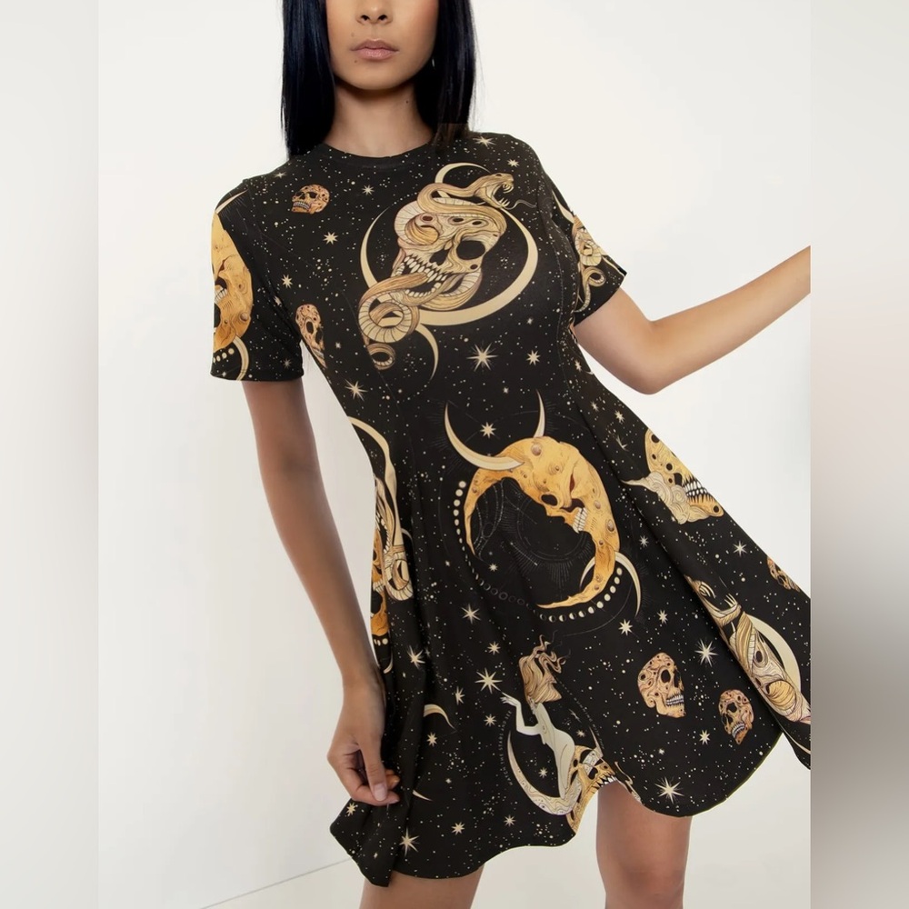 October's Moon Evil Tee Dress - Limited, NWT XL